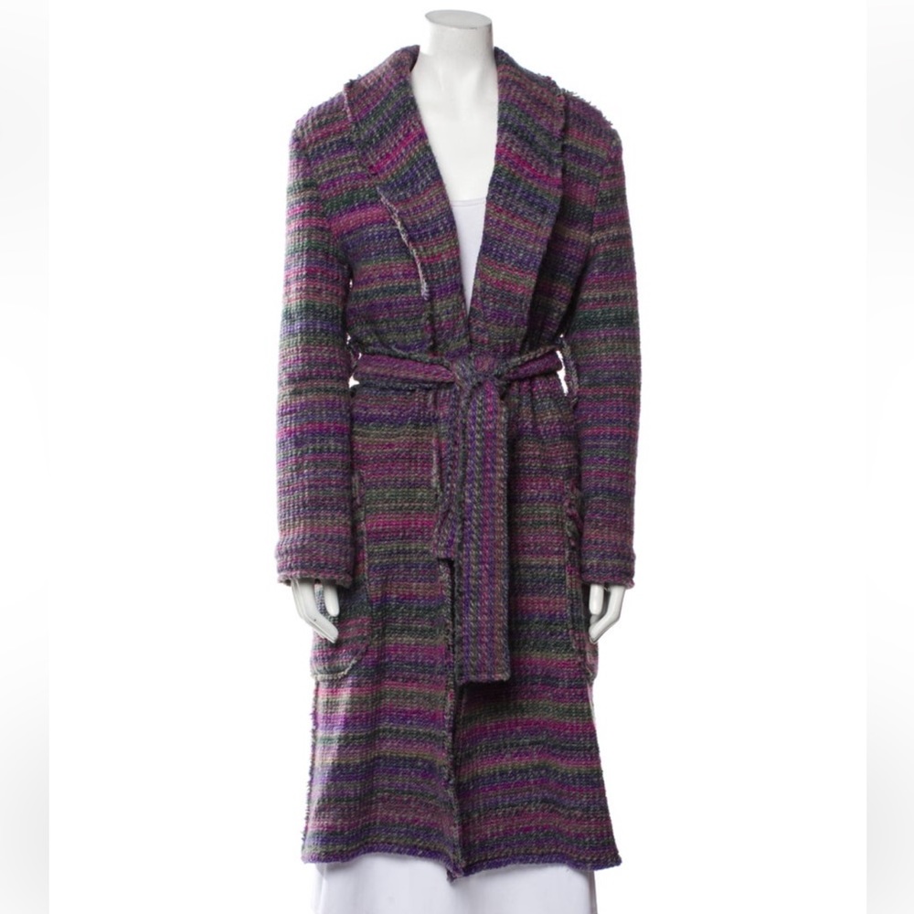 Le Superbe knitted robe coat